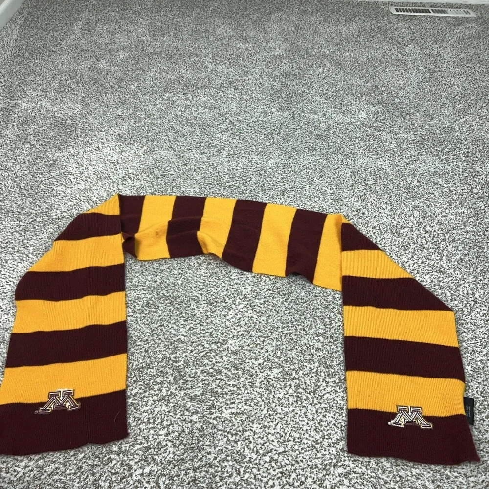Minnesota Golden Gophers Scarf One Size Maroon‎ Gold NCAA Football Top Of World